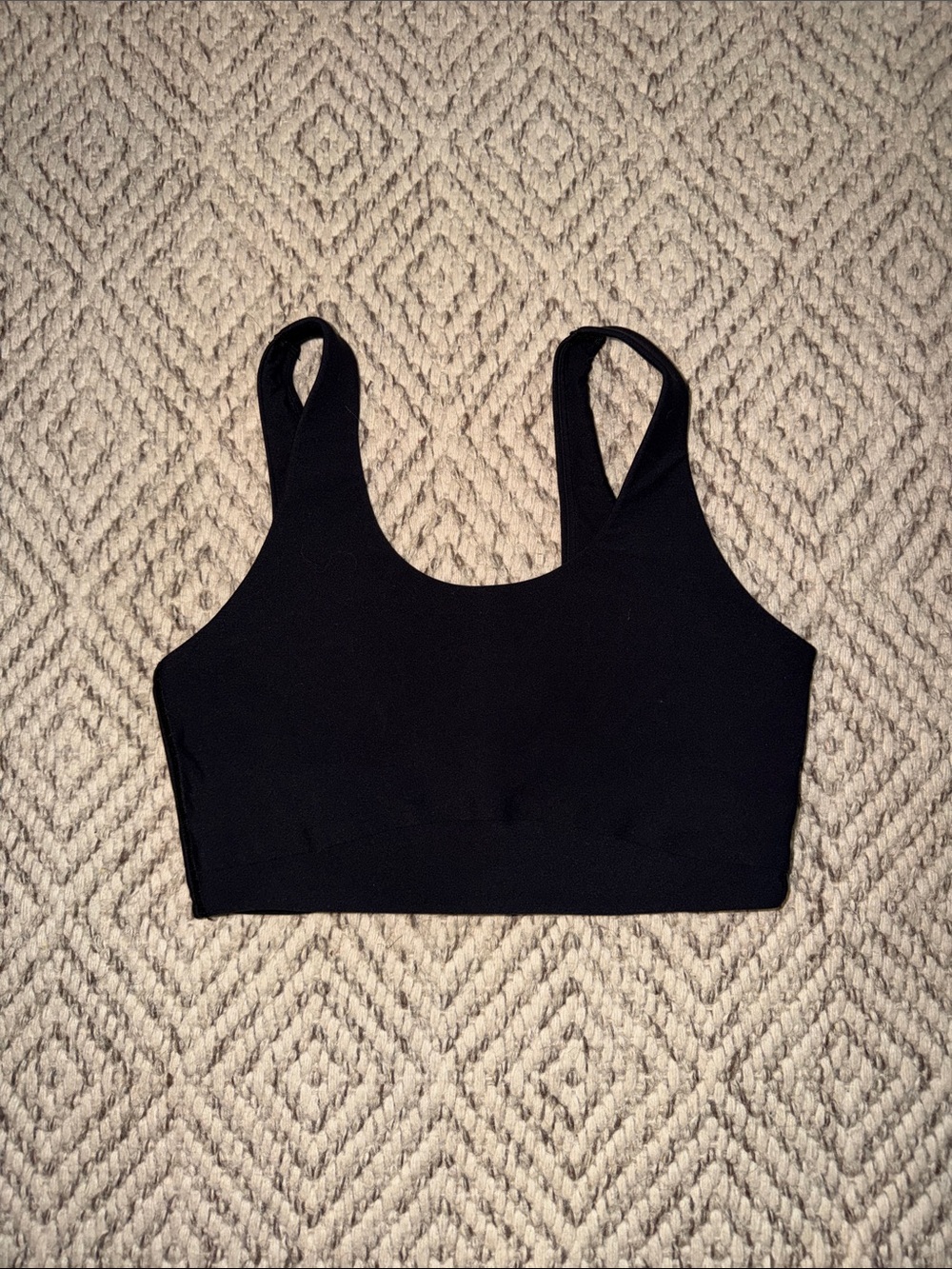 all in motion Black Seamless Scoop Sports Bralette
